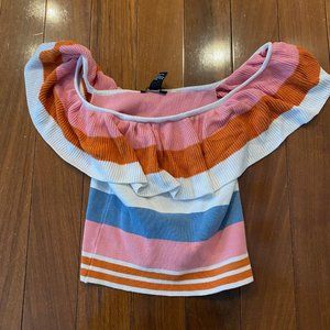 Forever 21 over the shoulder top